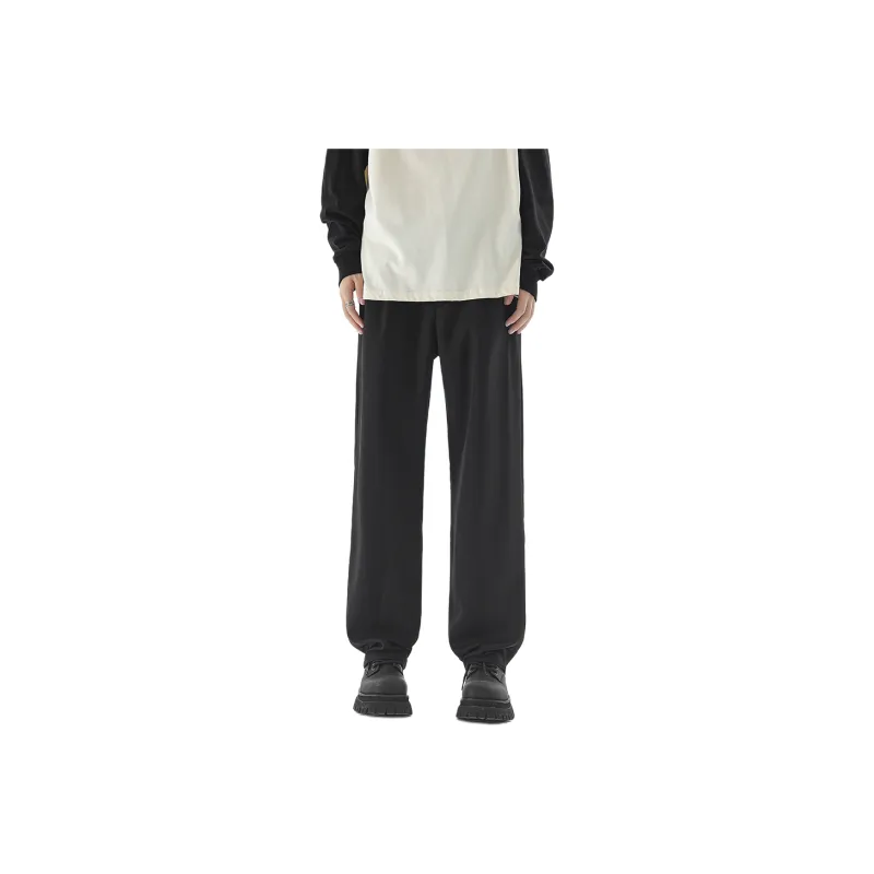 Zomuros Casual Pants Unisex Black-2