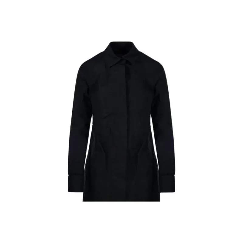 MaxMara Rovigo Button Detailed Long Sleeved Dress-4