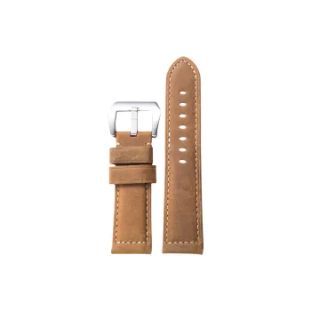 Craftsman Omega Swatch Compatibility Watch Band Genuine Leather Material