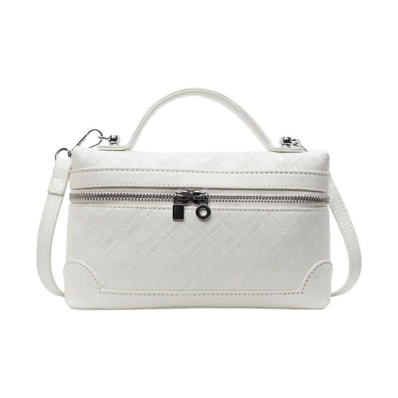 TOUTSEUL YOLO PU Shoulder Bag, Crossbody Bag, Handbag Regular Women's White/Black/Pink/Yellow/Khaki/Light Brown-0