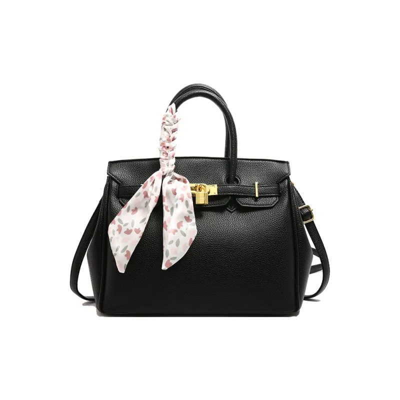 Yalu PU Crossbody One Shoulder Handbag Women's White/Black/Gray/Pink/Brown-4
