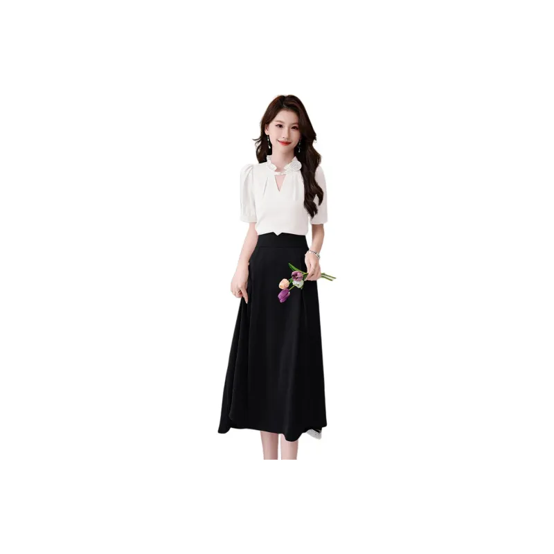 TEME Two Piece Skirt Sets Women's-11