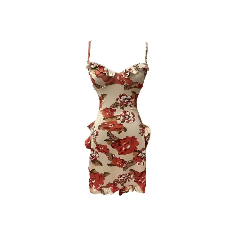 IQC Slip Dresses Women's Multicolor-5