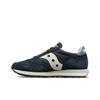 Saucony Jazz 81 Anti Slip Wear Resistant Low Top Casual Shoes Men's Dark Blue