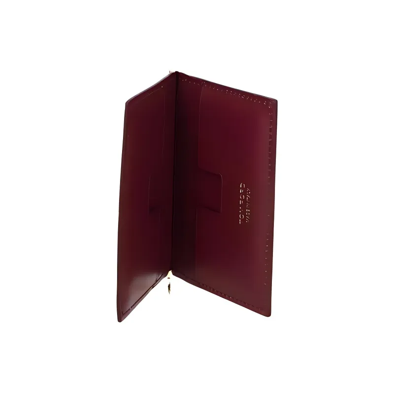 TOM FORD Leather Wallet Men's Red-2