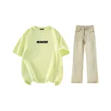 Lime Green+Yellow Mud Jeans