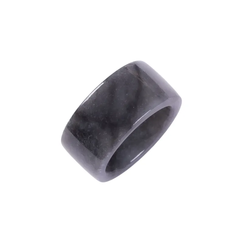 Yubo City Glutinous Jade Jadeite Rings Unisex-0