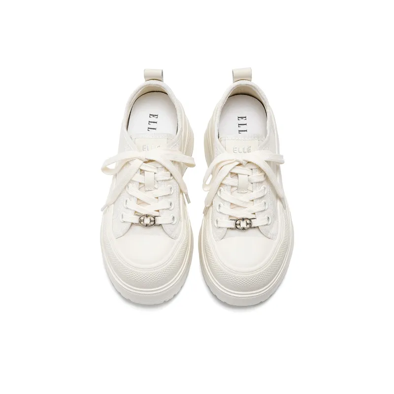 ELLE Breathable Height Increase Low Top Casual Shoes Women's-6