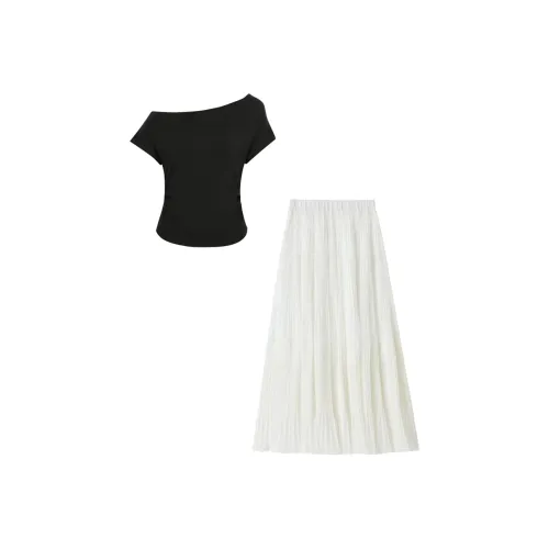Aghr Two Piece Skirt Sets Women's