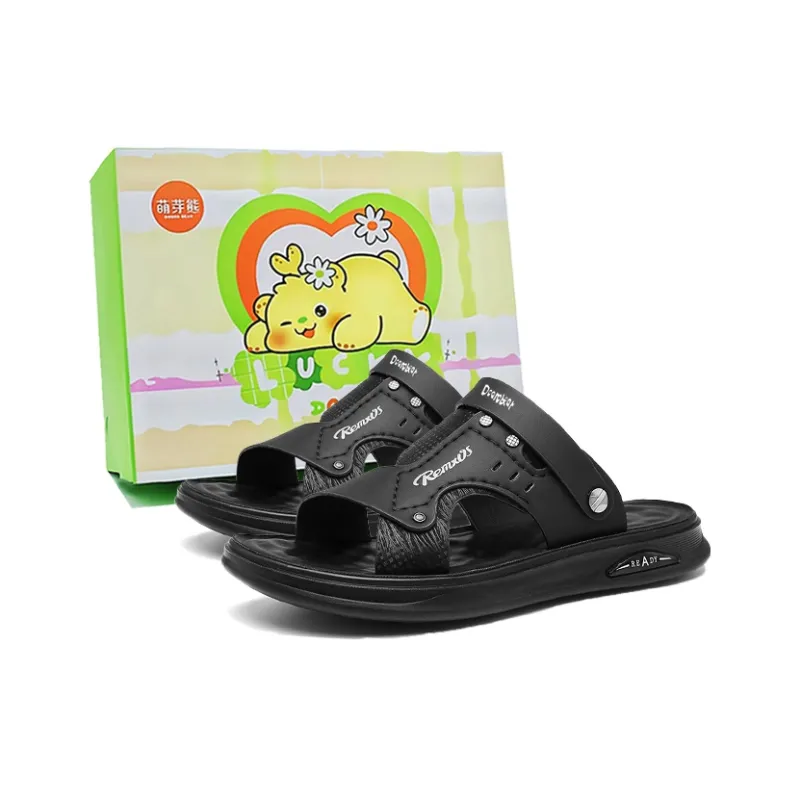 Budding Bear Beach Sandals Men's Box-0