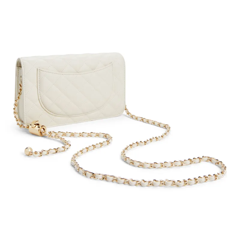 CHARLES&KEITH PU Small Square Bag Shoulder Bag Regular Women's Black/Beige/Cream Milk White/Pink-15