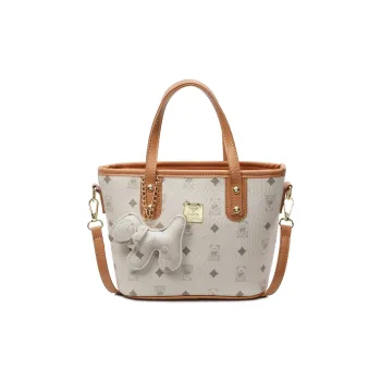FCTOSSR PU Shoulder Bag, Crossbody Bag, Handbag Women's White & Khaki/White & Brown/Black & Pink & Brown