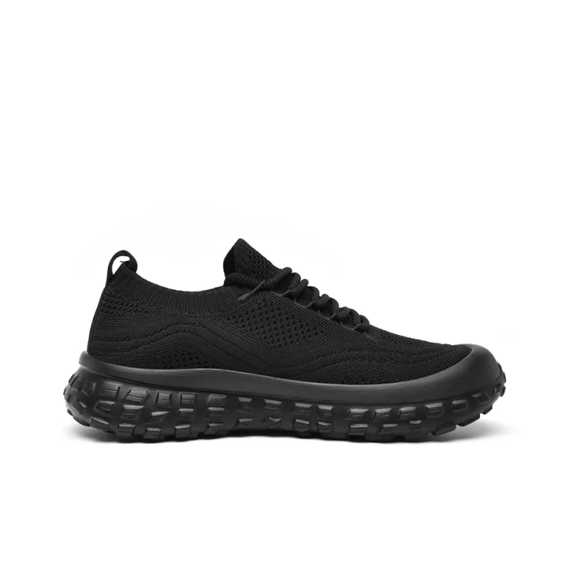 SEPTWOLVES Low Top Casual Shoes Men's Black-5
