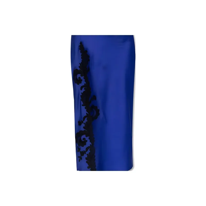 VERSACE Lace-Detailed Sleeveless Dress-2