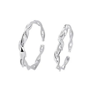UTD 925 Sterling Silver Rings Unisex