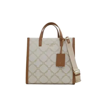 Ted Baker Canvas Bag, Tote Bag, Shopping Bag, Shoulder Bag, Handbag Regular Women's Beige