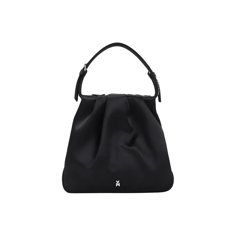 AMINA MUADDI Brass Tote Bag, Shopping Bag, Handbag Women's Black-1