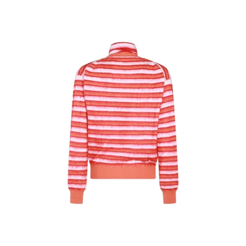 MARNI Striped Roll Neck Knitted Jumper-1