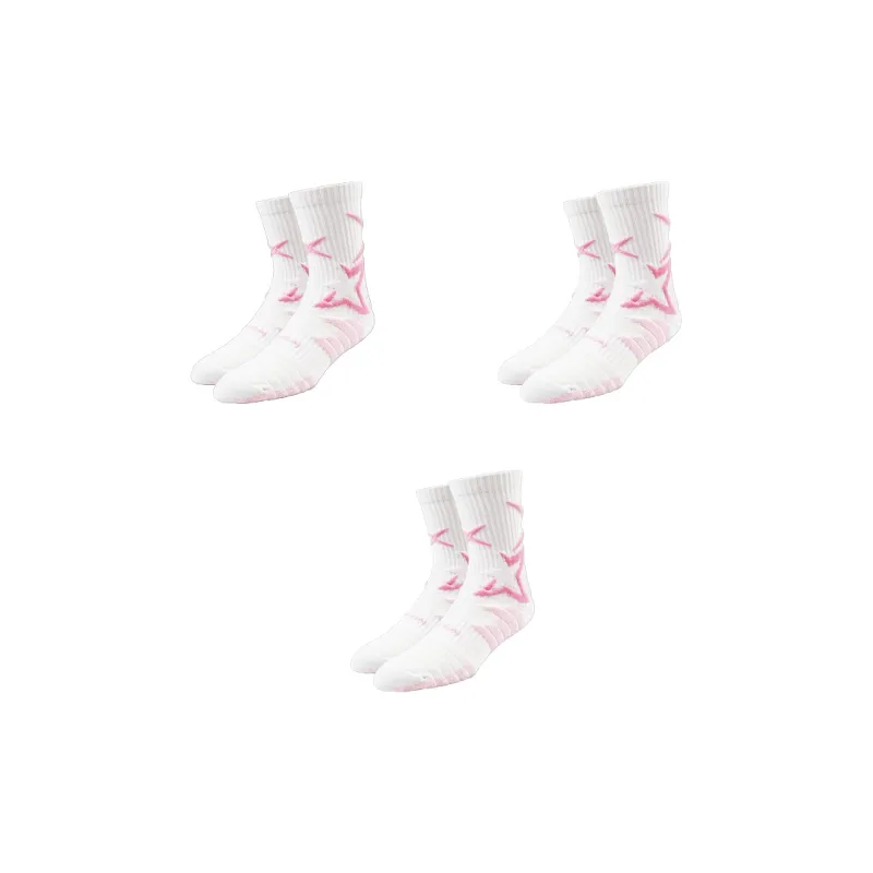 Gentle Welcome Basketball Socks Unisex Combo Set-12