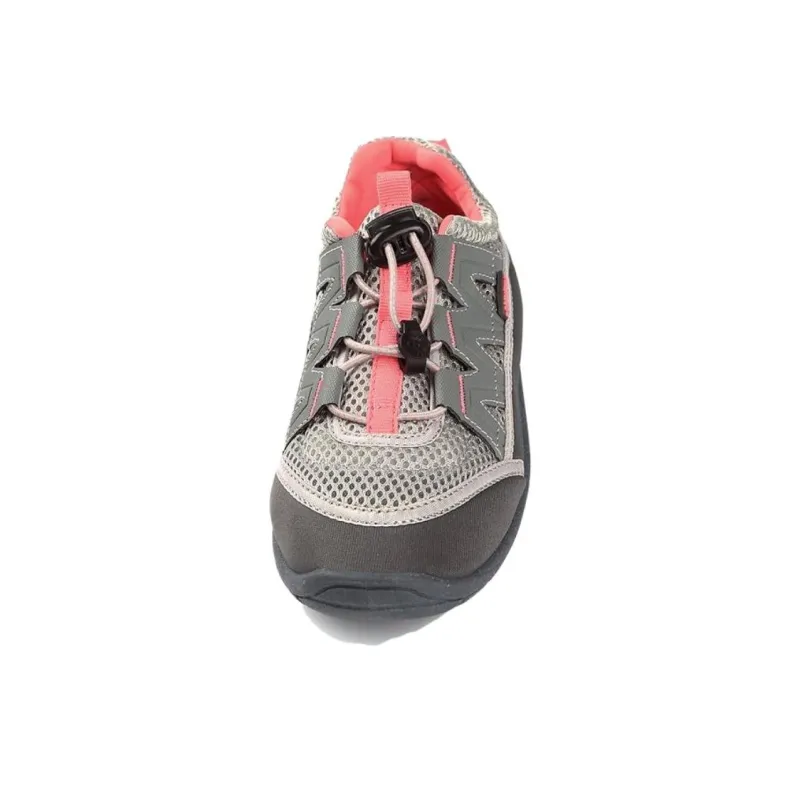 NORTHSIDE Cushioning, Wear Resistant Low Top Hiking Shoes Women's Gray Orange-2