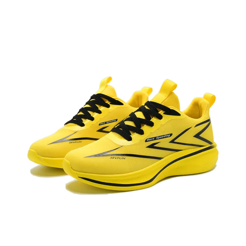 7 SEVFUN Running Shoes Unisex Low Top Black-48