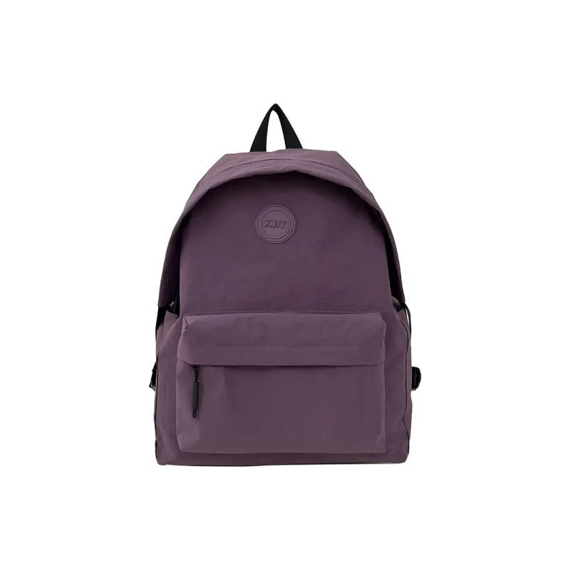 OUZIHUANG Nylon Backpack Unisex Yellow Brown/Gray/Purple/Black/Khaki/Green-6