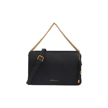 BCBGENERATION PU Small Square Bag Shoulder Bag Crossbody Bag Regular Women's Black/Pink