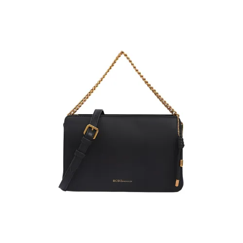 BCBGENERATION PU Small Square Bag Shoulder Bag Crossbody Bag Regular Women's Black/Pink