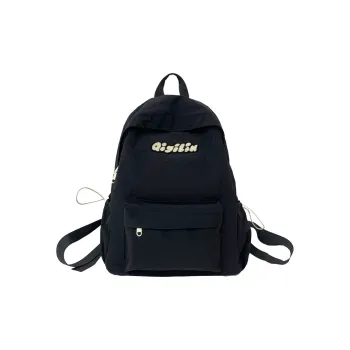 WICKBUEN Nylon Backpack Trumpets Unisex Black Purple Yellow Green Pink