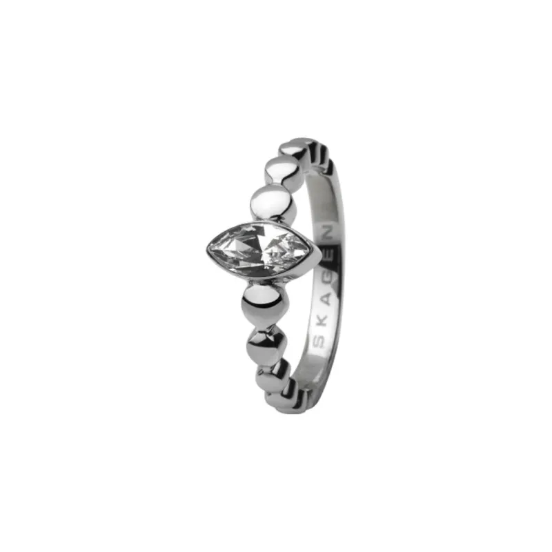 SKAGEN Stainless Steel Rings Women's Silver-0