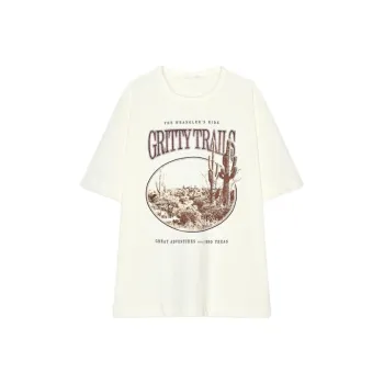ZARA Drop Shoulder Sleeve T Shirt Women's
