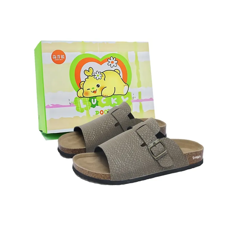 Budding Bear Quiet Slip Resistant Odor Resistant Abrasion Resistant Slide Slippers Men's-10