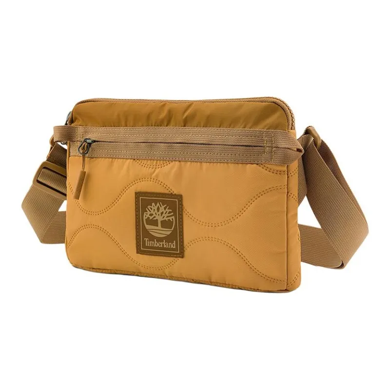 Timberland Nylon Shoulder Bag, Crossbody Bag Unisex Wheat-1
