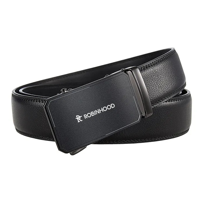 ROBINHOOD Cow Leather Belts Men's Width 3.5CM-1