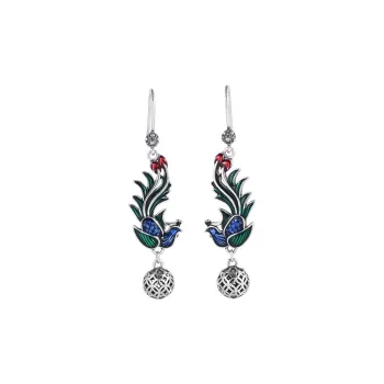 JINLUWANG S925 Silver Earrings Women's