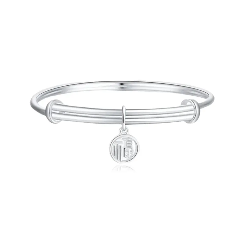 JUICY GRAPE S999 Fine Silver Bangles Women's-0