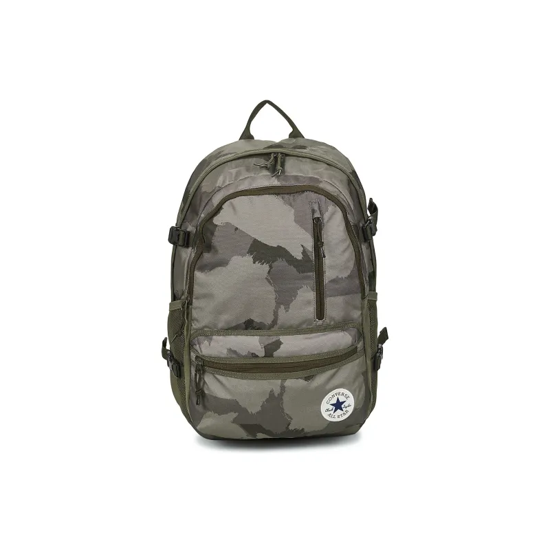 Converse Multi Pocket Backpack Large Size Unisex Green-0