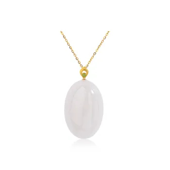 CHINA GOLD Hetian Jade Pendants Smoky Purple Women's
