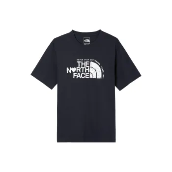 THE NORTH FACE Heart T Shirt Unisex Navy Blue