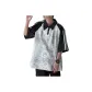 White with Black Collar