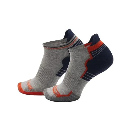 Timberland Hiker Ankle Socks Unisex 2 Pack Flame Color
