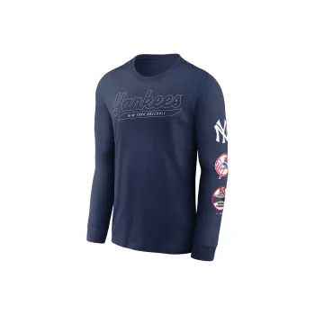 Nike New York Yankees Cooperstown Knockout Men's Nike Mlb Long Sleeve T Shirt