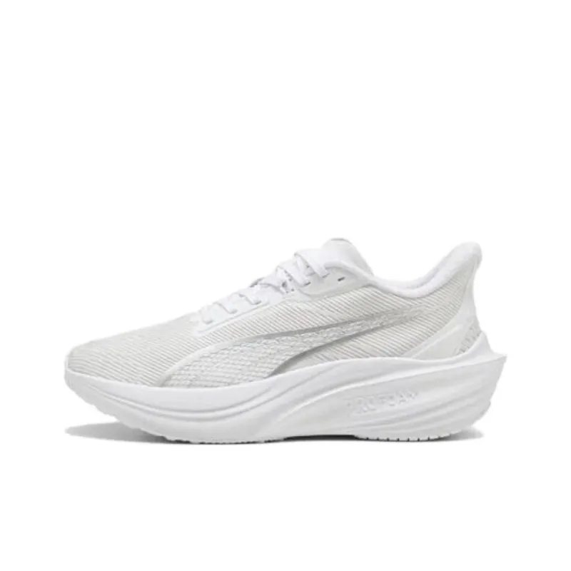PUMA Darter Pro Cushioning And Breathable Low Top Casual Running Shoes Women's White-0