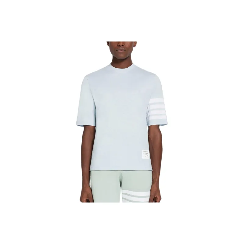 THOM BROWNE· T Shirt Men's Light Blue-0