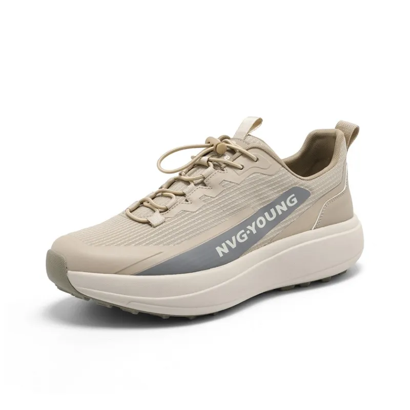 NAVIGARE Small Sailboat Breathable And Lightweight Low Top Casual Shoes Men's Apricot-1