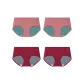 4 Pack (Vintage Rubber Pink+Vintage Rubber Pink+Burgundy Red+Burgundy Red)