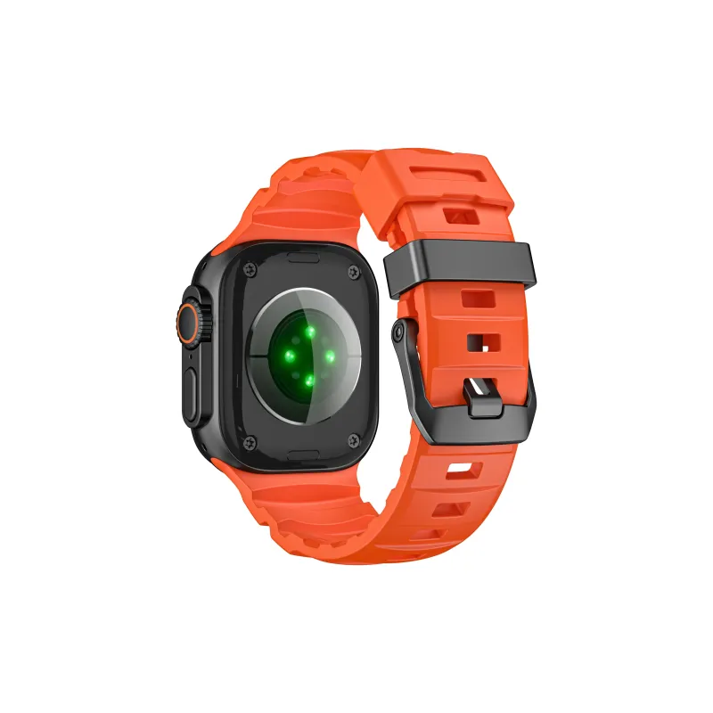 KVZUVUU Apple Compatibility Watch Band Rubber Material-22