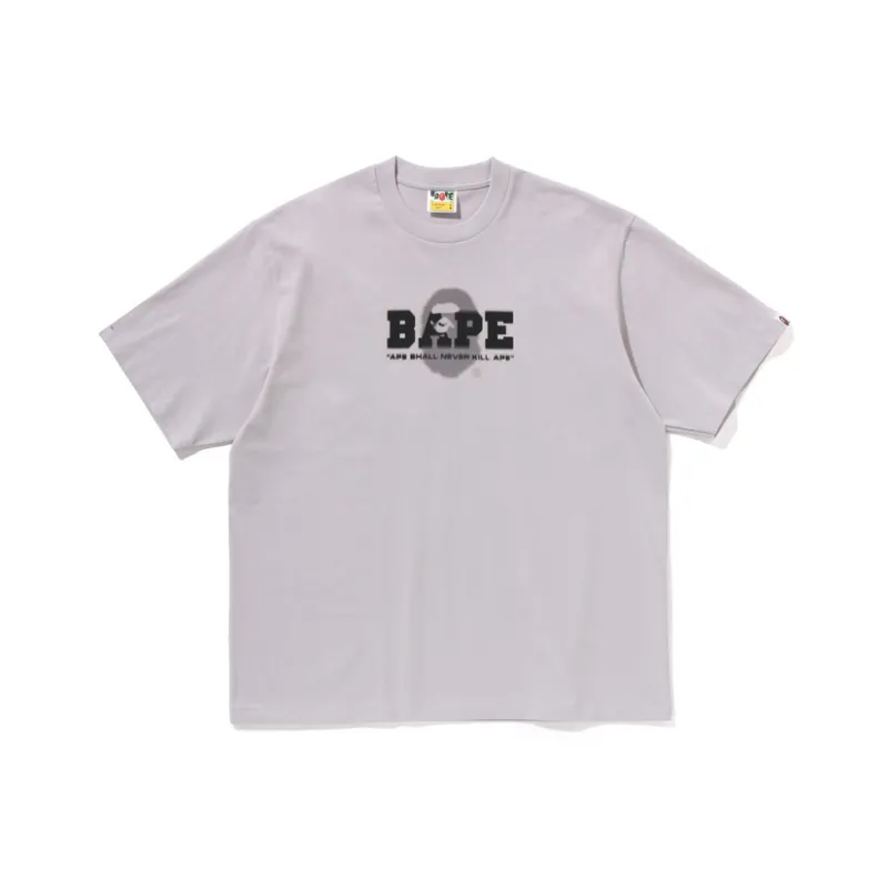 Bape Graffiti Logo Relaxed Fit Tee-0