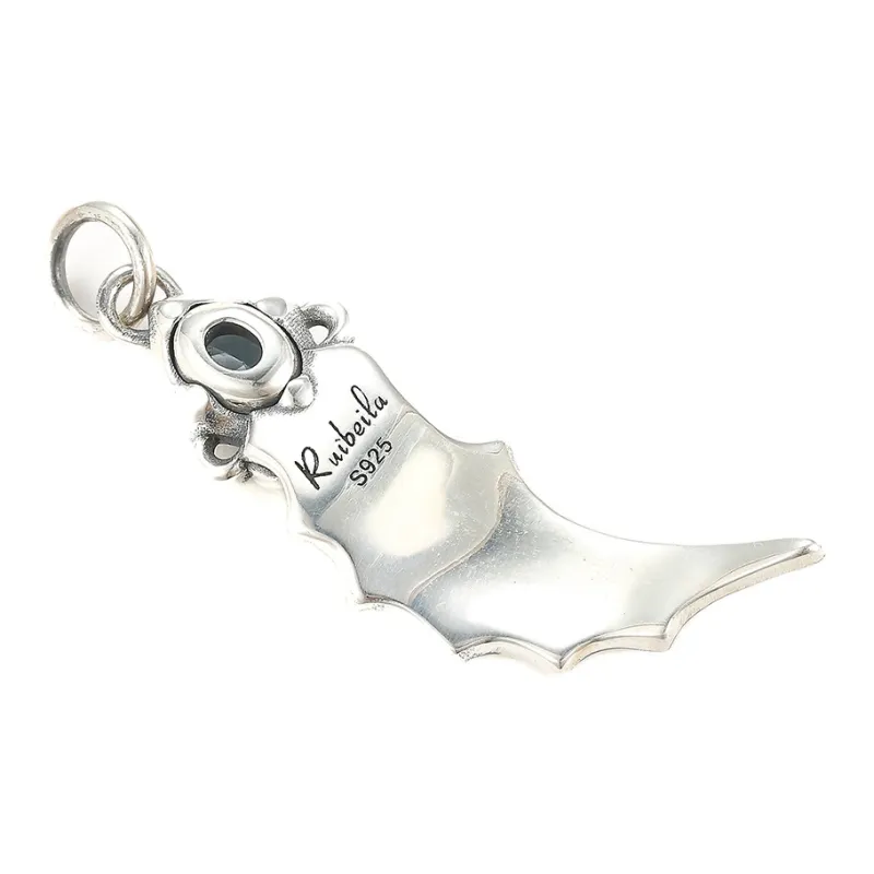 Ruibeila 925 Sterling Silver Necklaces Men's-5