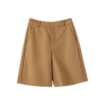 Late White Casual Shorts Women's